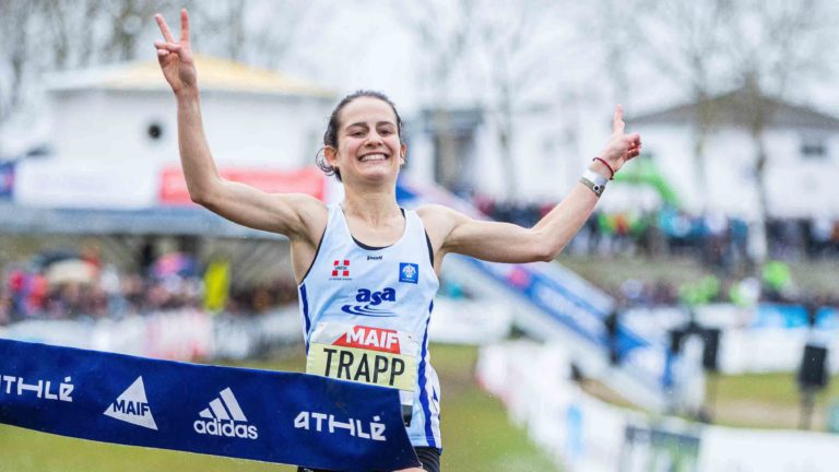 Manon Trapp : championne de France de cross 2022