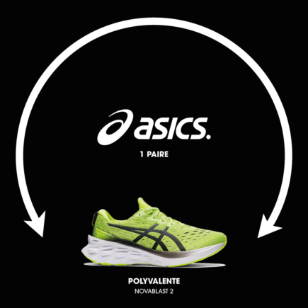 Exemple de rotation running Asics
