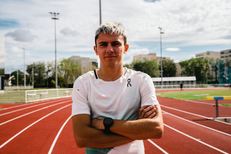Corentin Le Clézio, ancien athlète TRC x Springart signe chez l’équipementier suisse On