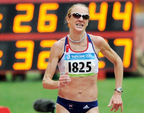 Paula Radcliffe bande nasale