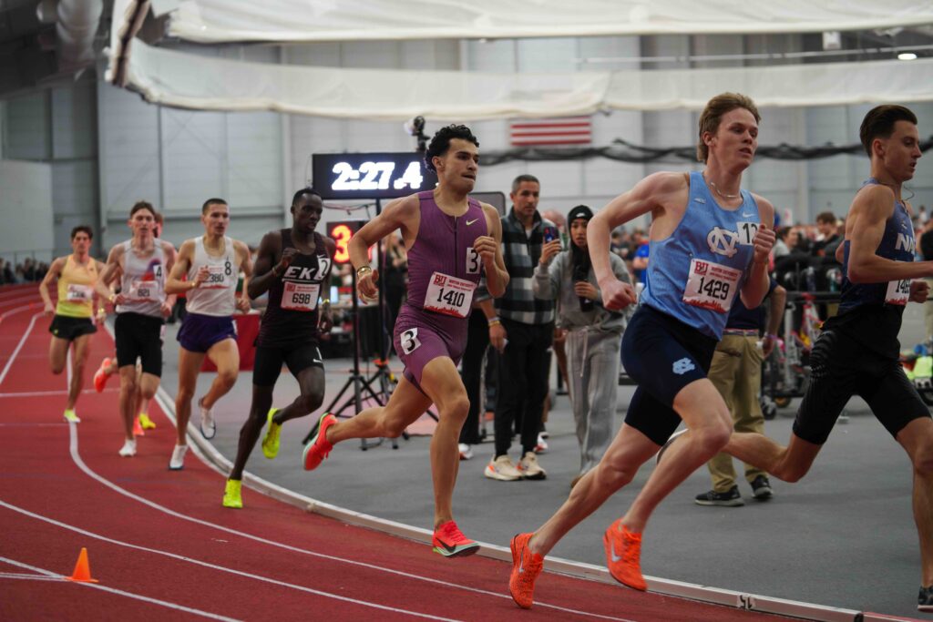 Flavien Szot tout proche du record de France du Mile à Boston