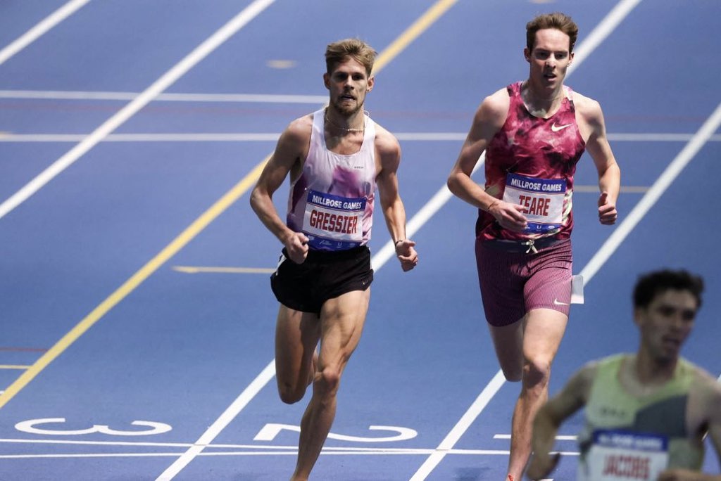 Jimmy Gressier record 3000m