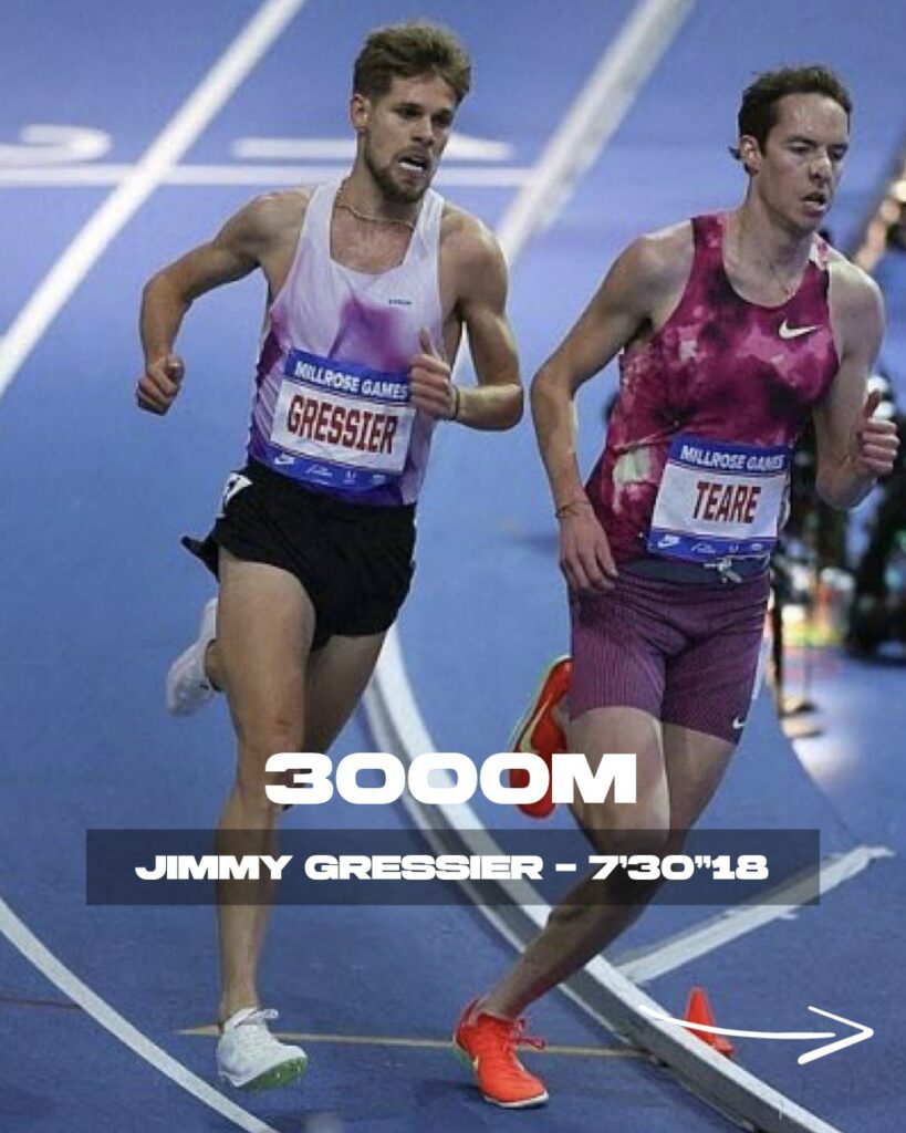 Jimmy Gressier 3000m