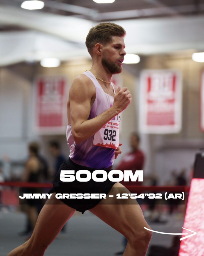 Jimmy Gressier record d'Europe 5000m