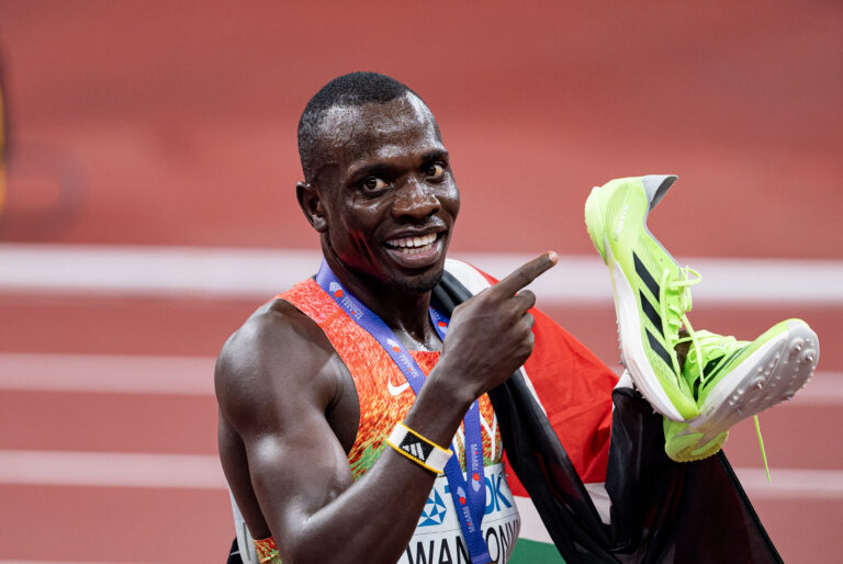 Les chaussures des champions du monde de Tokyo 2025