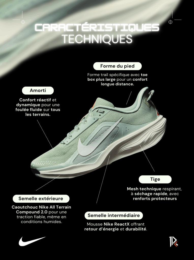 Nike Pegasus Trail ACG caractéristiques