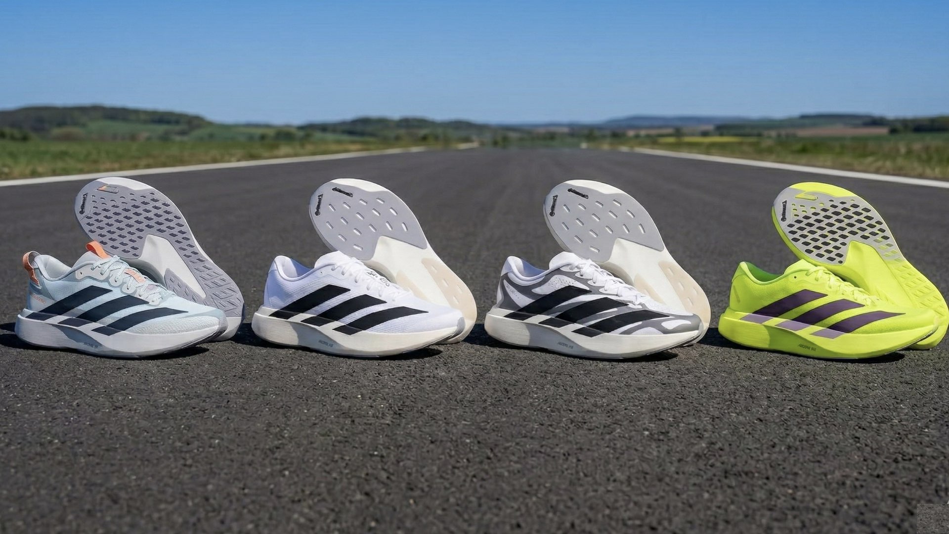 adidas Adizero Evo SL : les 4 versions