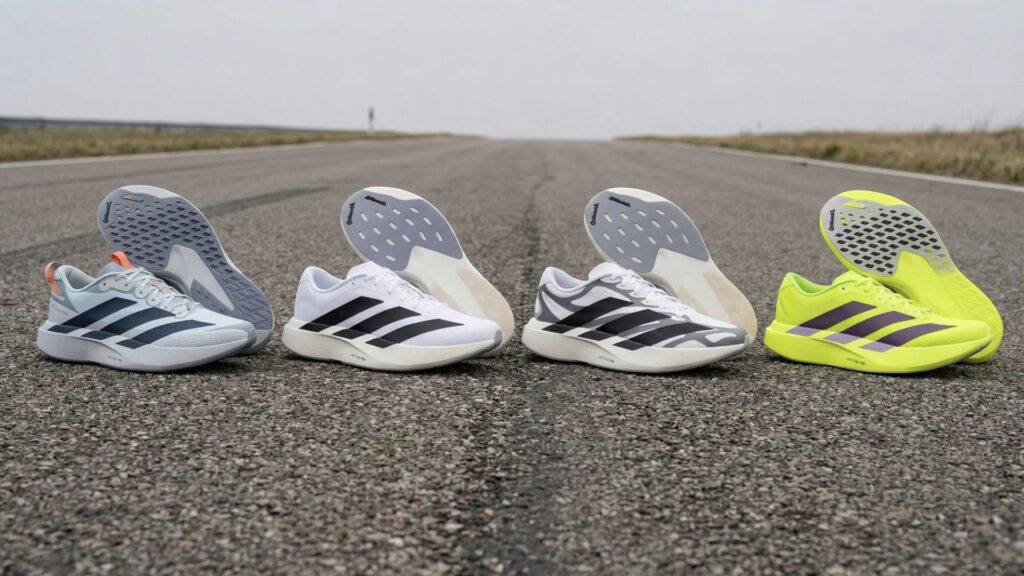 4 déclinaisons de la adidas Adizero Evo SL