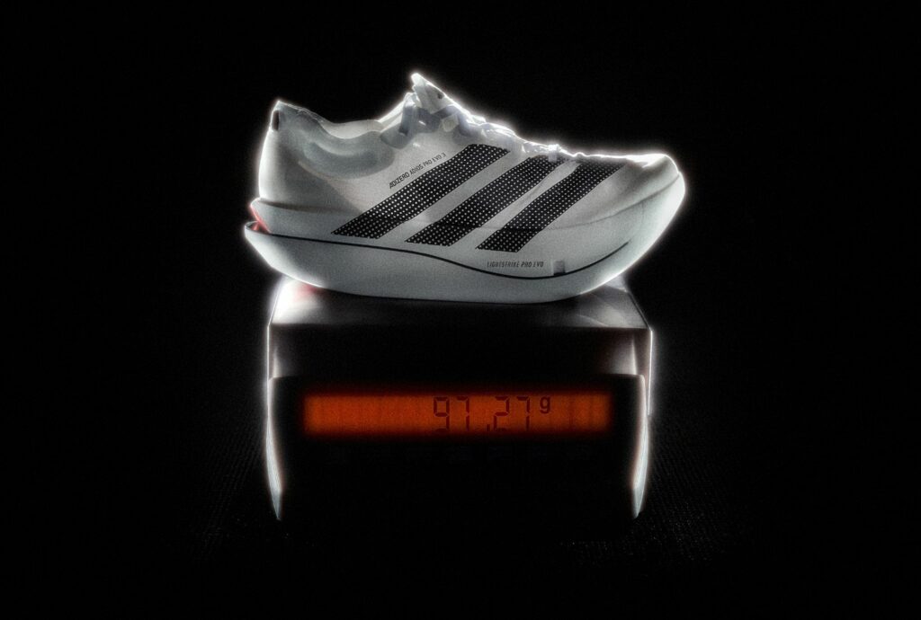 adidas Adizero Adios Pro Evo 3 poids : moins de 100g !