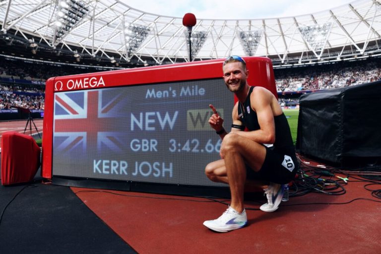 Josh Kerr : le portrait du recordman du monde du mile