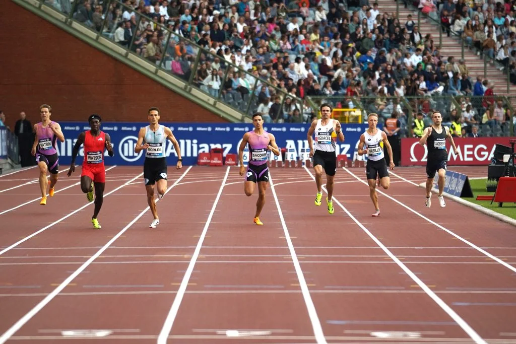Coureurs lors de L'Allianz Mémorial Van Damme, finale de la diamond league 2026 à Bruxelles