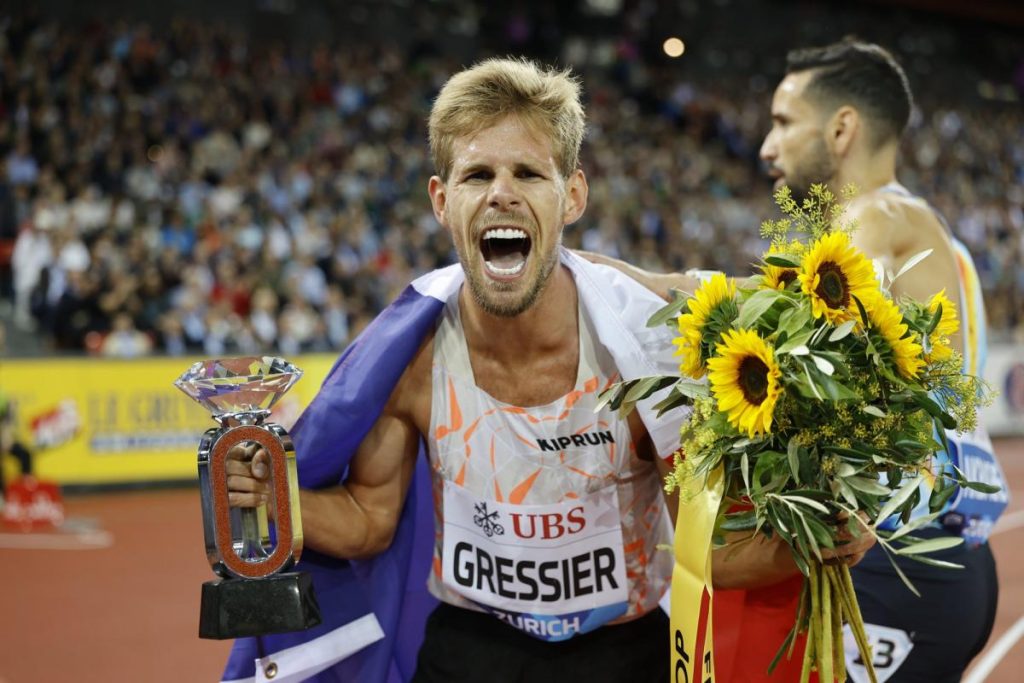 Jimmy Gressier vainqueur de la finale de la diamond league 2025 à Zurich