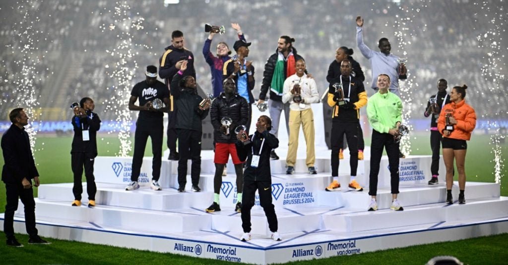 Les vainqueurs de la diamond league 2024 à Bruxelles