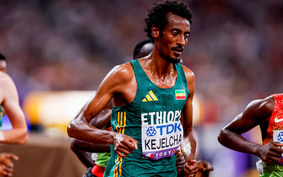 Yomif kejelcha vice champion du monde 10 000m Tokyo 2025
