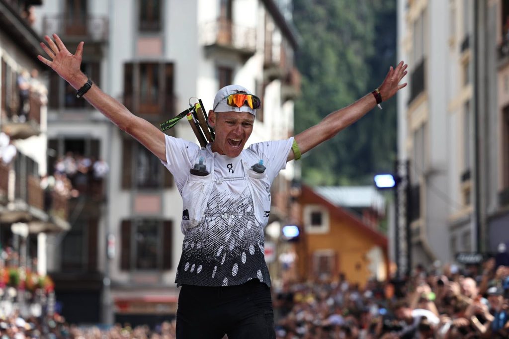 Baptiste Chassagne deuxième de l'utmb 2026 ultra trail du mont blanc