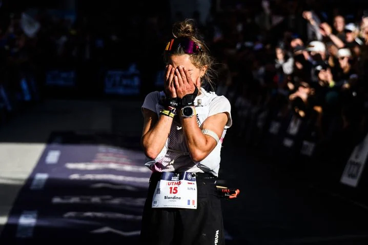 Blandine L'Hirondel vainqueur de l'utmb 2026 ultra trail du Mont Blanc