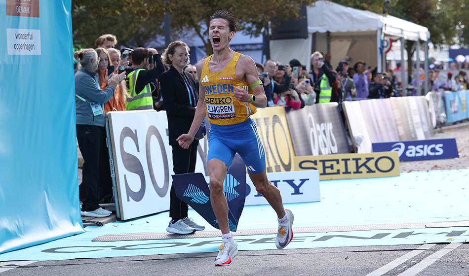 Andreas Almgren champion du monde du semi marathon copenhague 2026