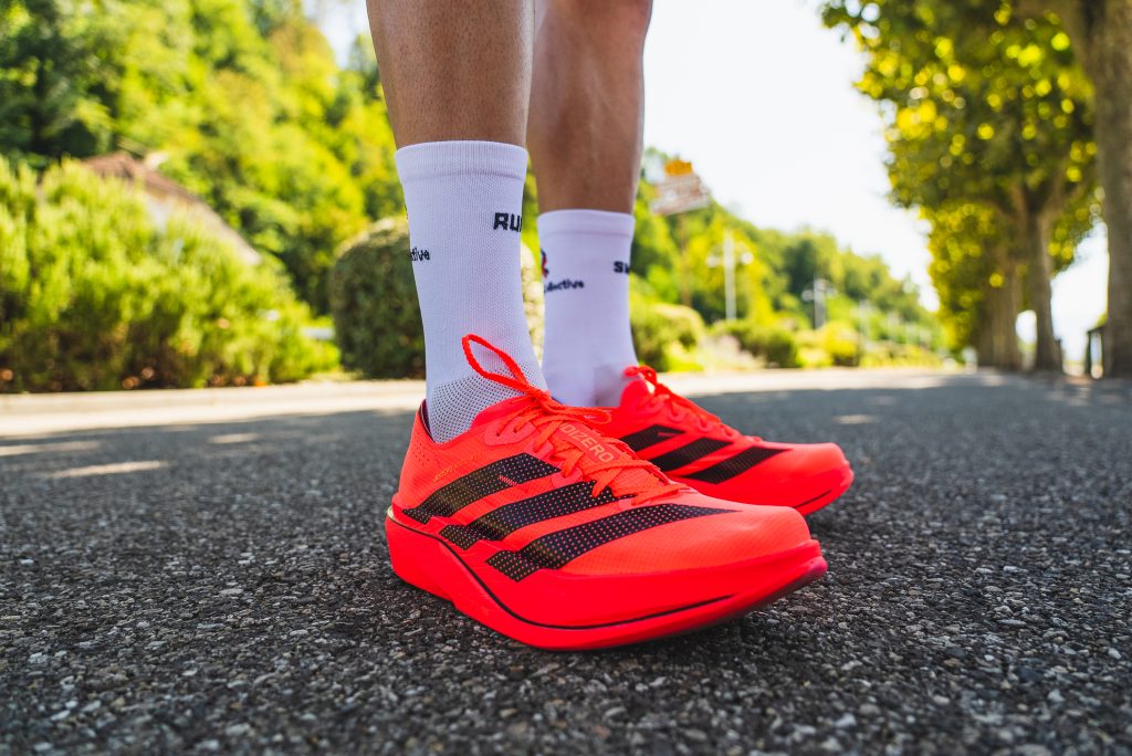 chaussures de running adidas roses